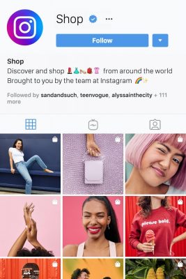 Hình 2: Xây dựng shop trên Instagram với những tính năng mà Facebook hỗ trợ