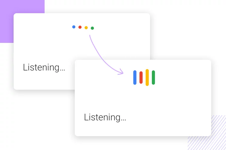 Hình 15: Ví dụ về Microinteractions trong Google Assistant