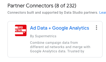 Hình 8: Ad data + Google Analytics by Supermetrics
