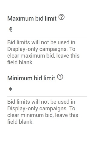 Hình 7: Giới hạn của giá thầu