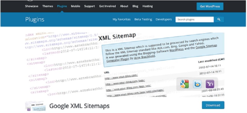 Công cụ Google XML Sitemaps