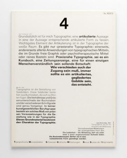 Hình 35: Phân cấp để tạo hiệu ứng văn bản hình cầu vồng khi thay đổi dần dần độ đậm nhạt của chữ. (Typografische Monatsblätter).