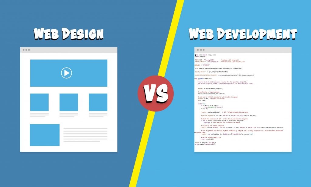 Hình 9: Thiết kế web khác gì so với phát triển web