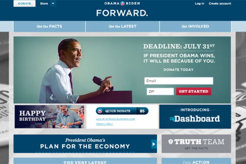 Tối ưu hóa tốc độ thành công của website về Obama