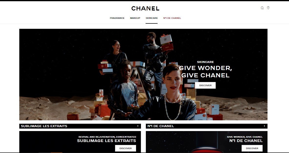 Phông chữ Chanel mang lại trải nghiệm nhất quán cho người dùng